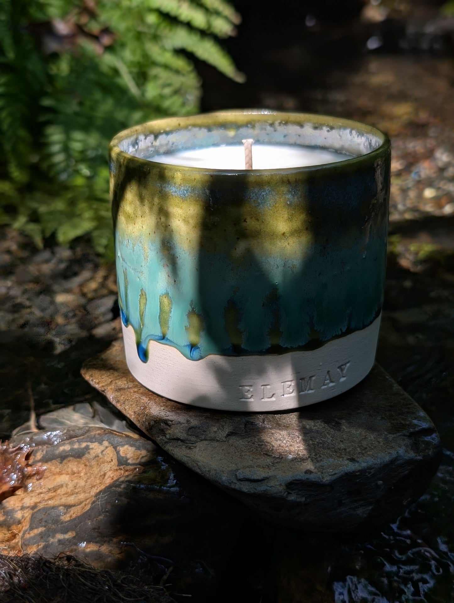 Forest Rain - Luxury Refillable Ceramic Candle