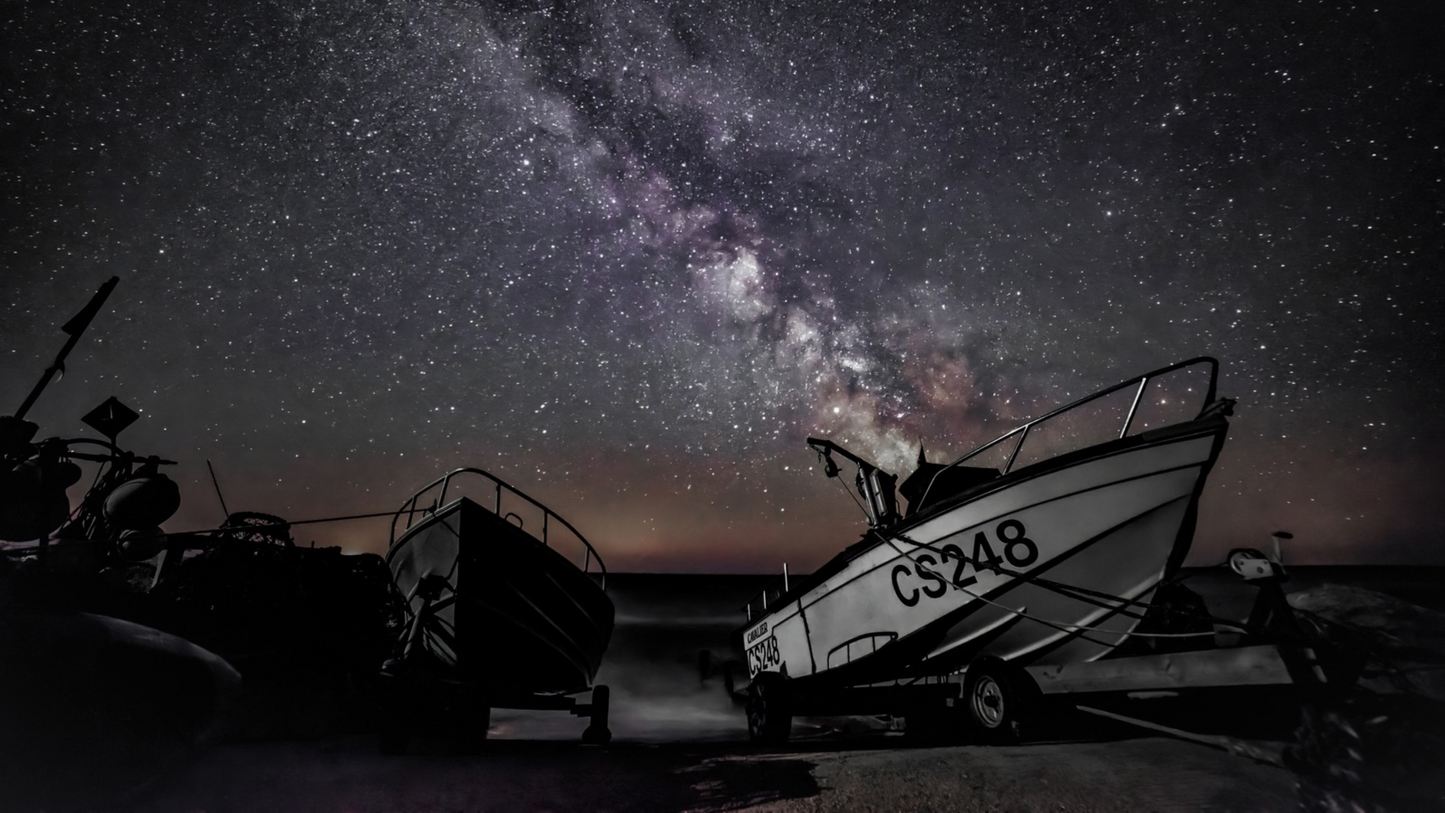 Starry Nights - Luxury Refillable Ceramic Candle