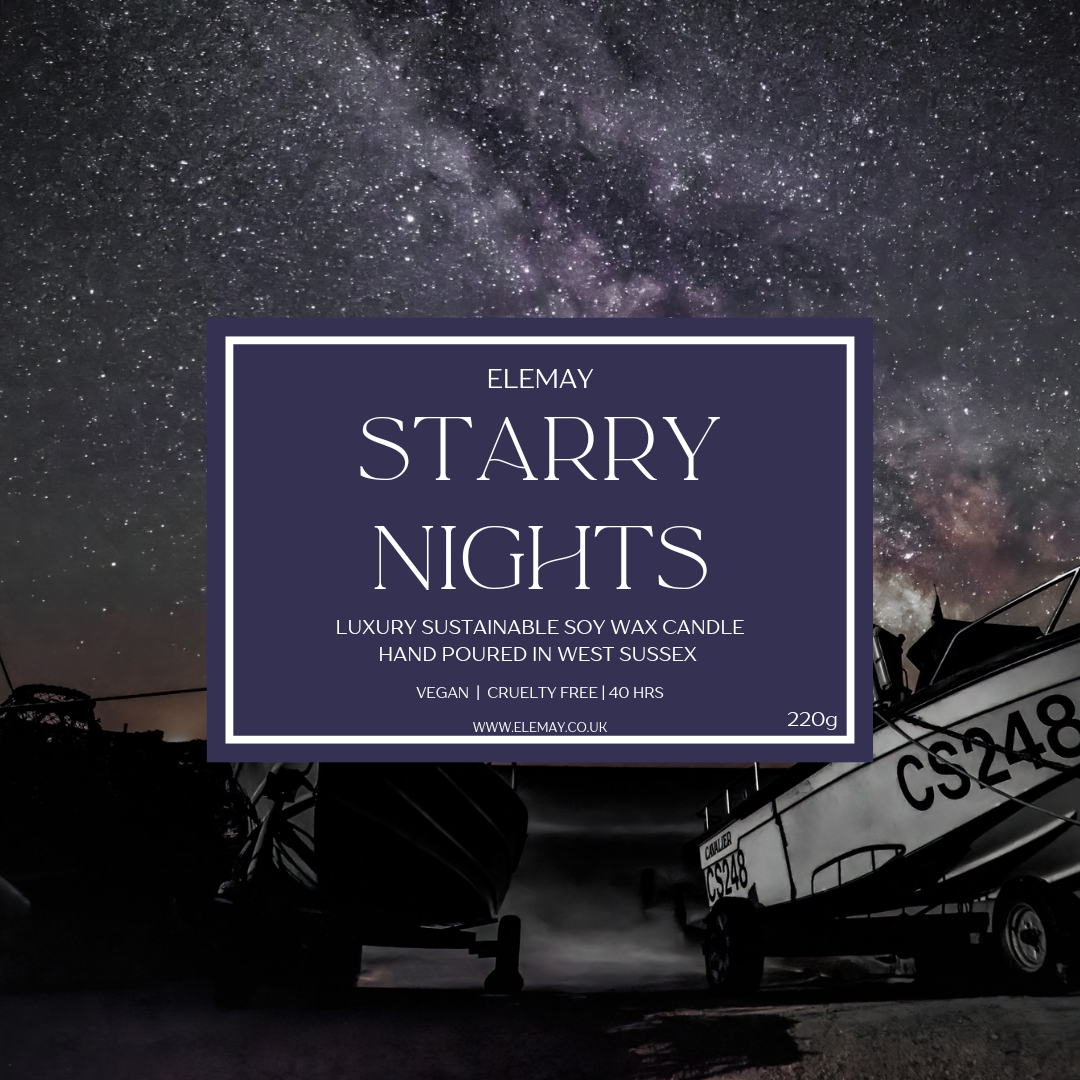 Starry Nights Candle