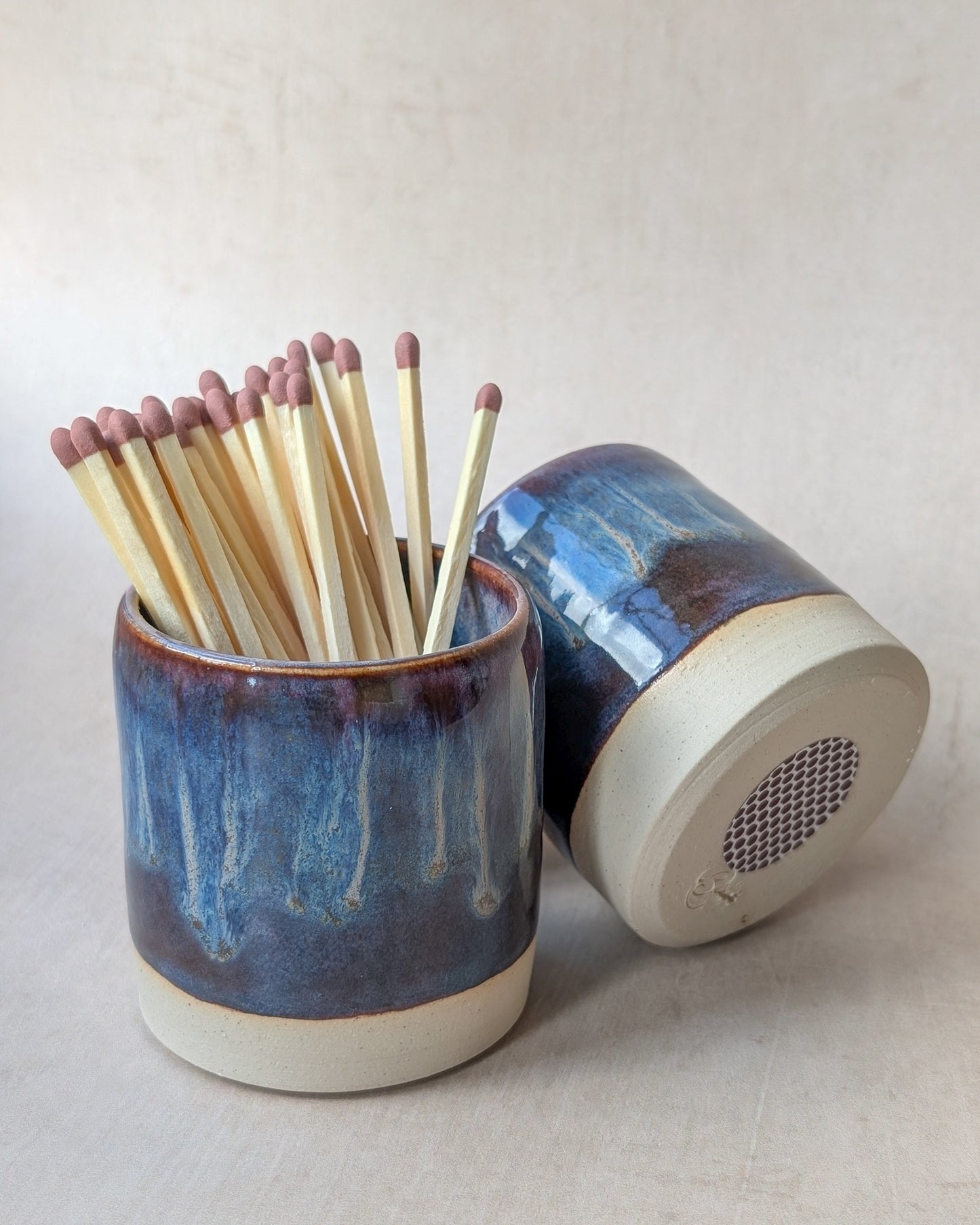 Ceramic Match Pots