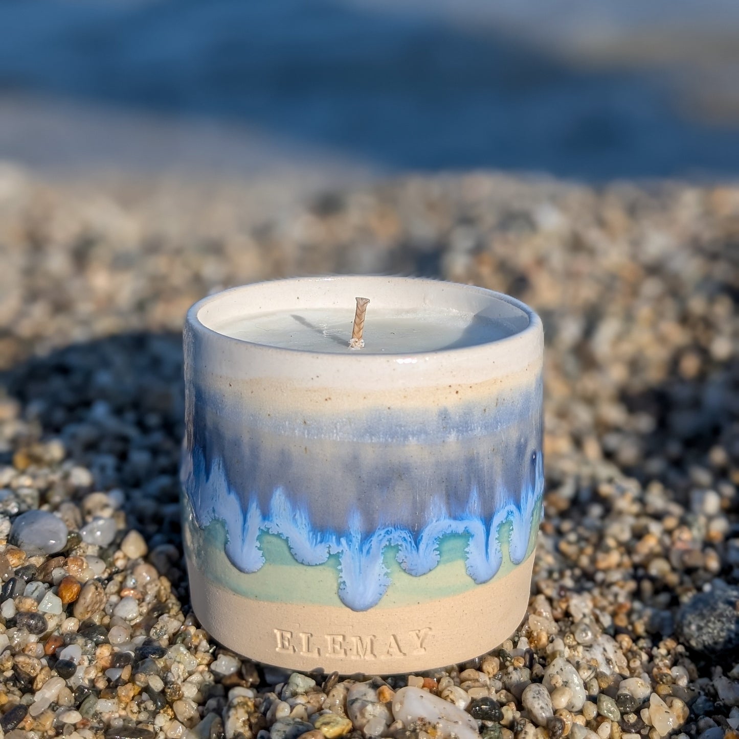Ocean Breeze - Luxury Refillable Ceramic Candle