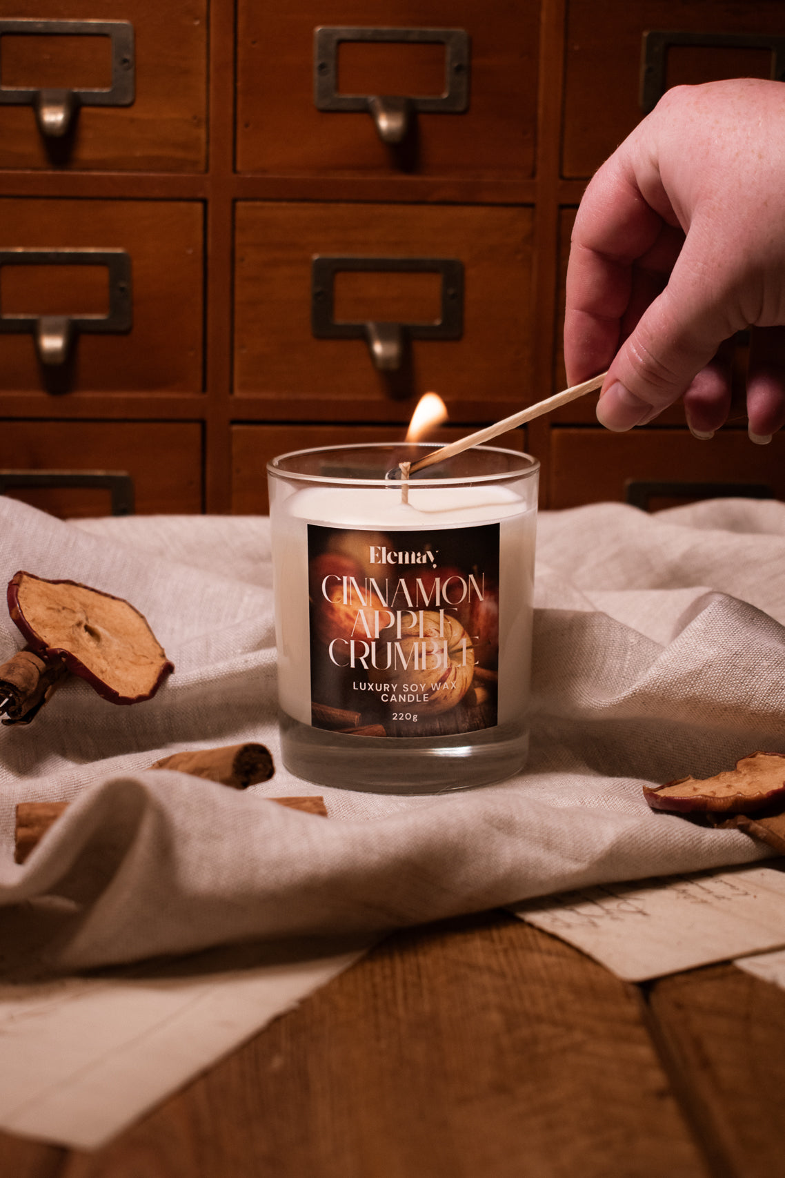 Cinnamon Apple Crumble Candle