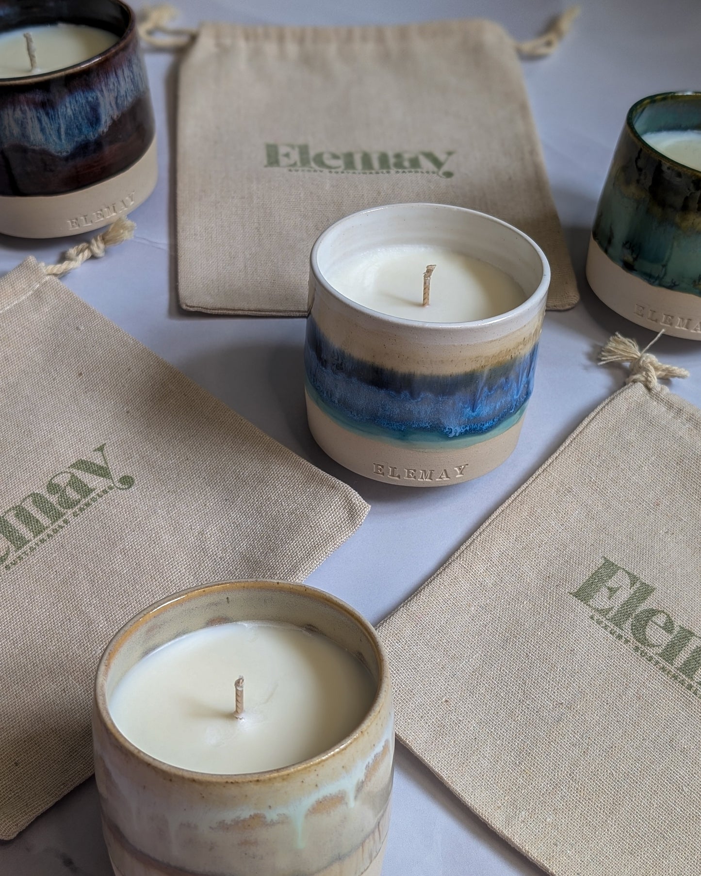 Beach Walks - Luxury Refillable Ceramic Candle