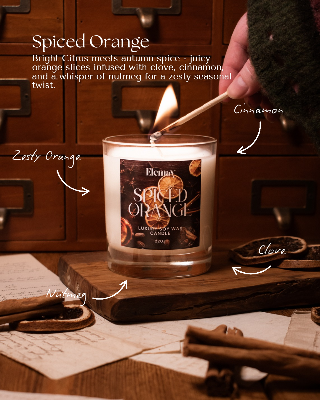 Spiced Orange Candle
