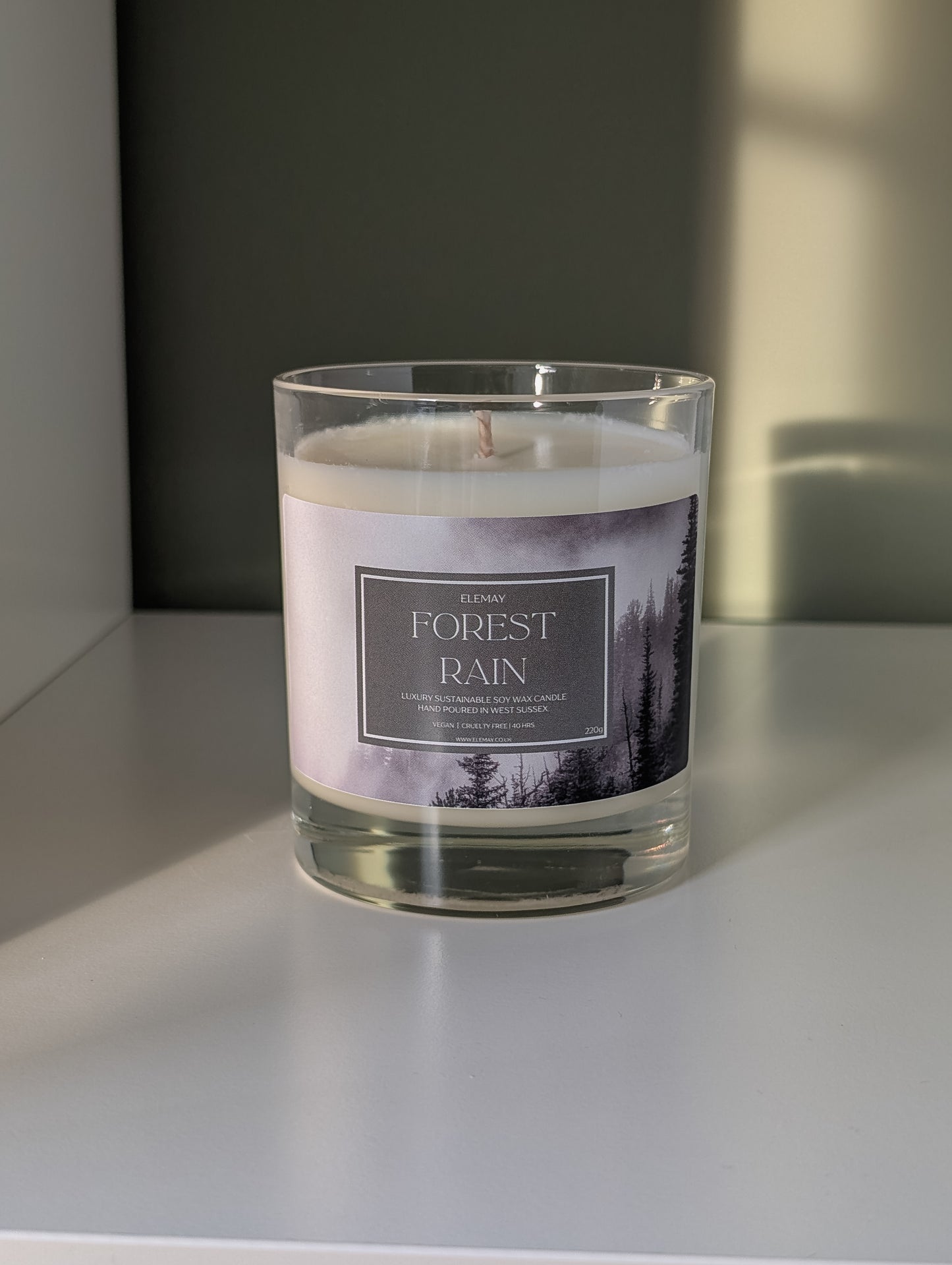 Forest Rain Candle