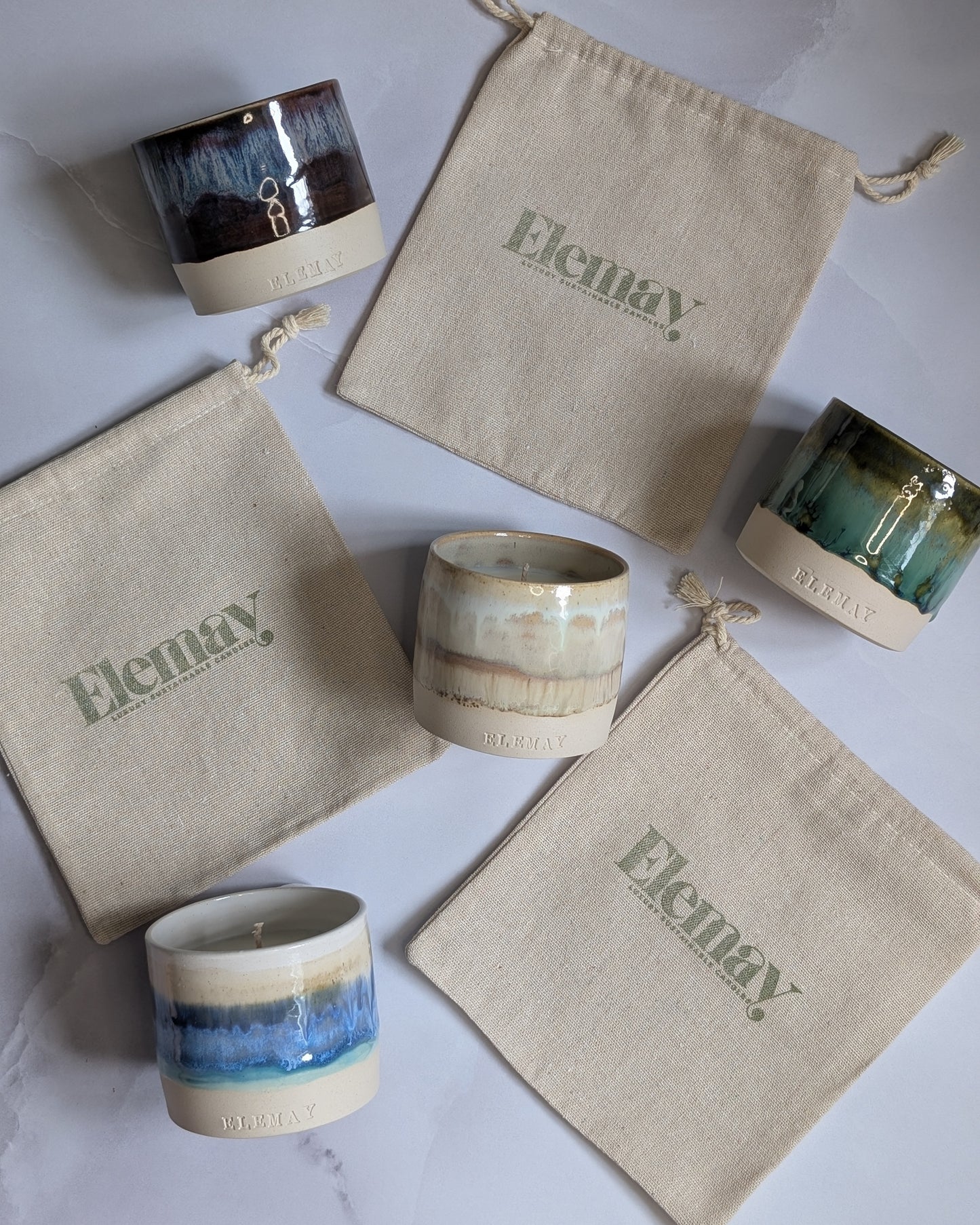 Forest Rain - Luxury Refillable Ceramic Candle