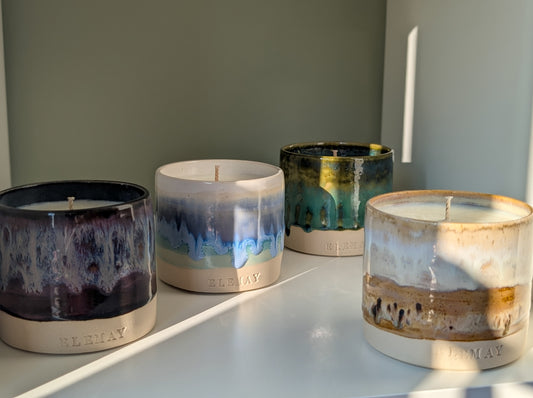 Choose Your Pot & Fragrance - Luxury Refillable Ceramic Candle