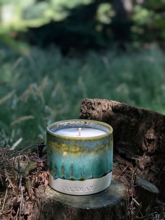 Forest Rain - Luxury Refillable Ceramic Candle