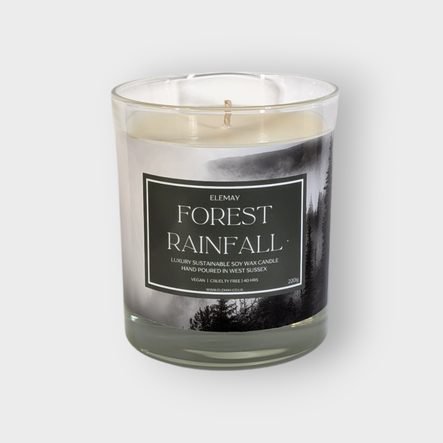 Forest Rainfall Candle