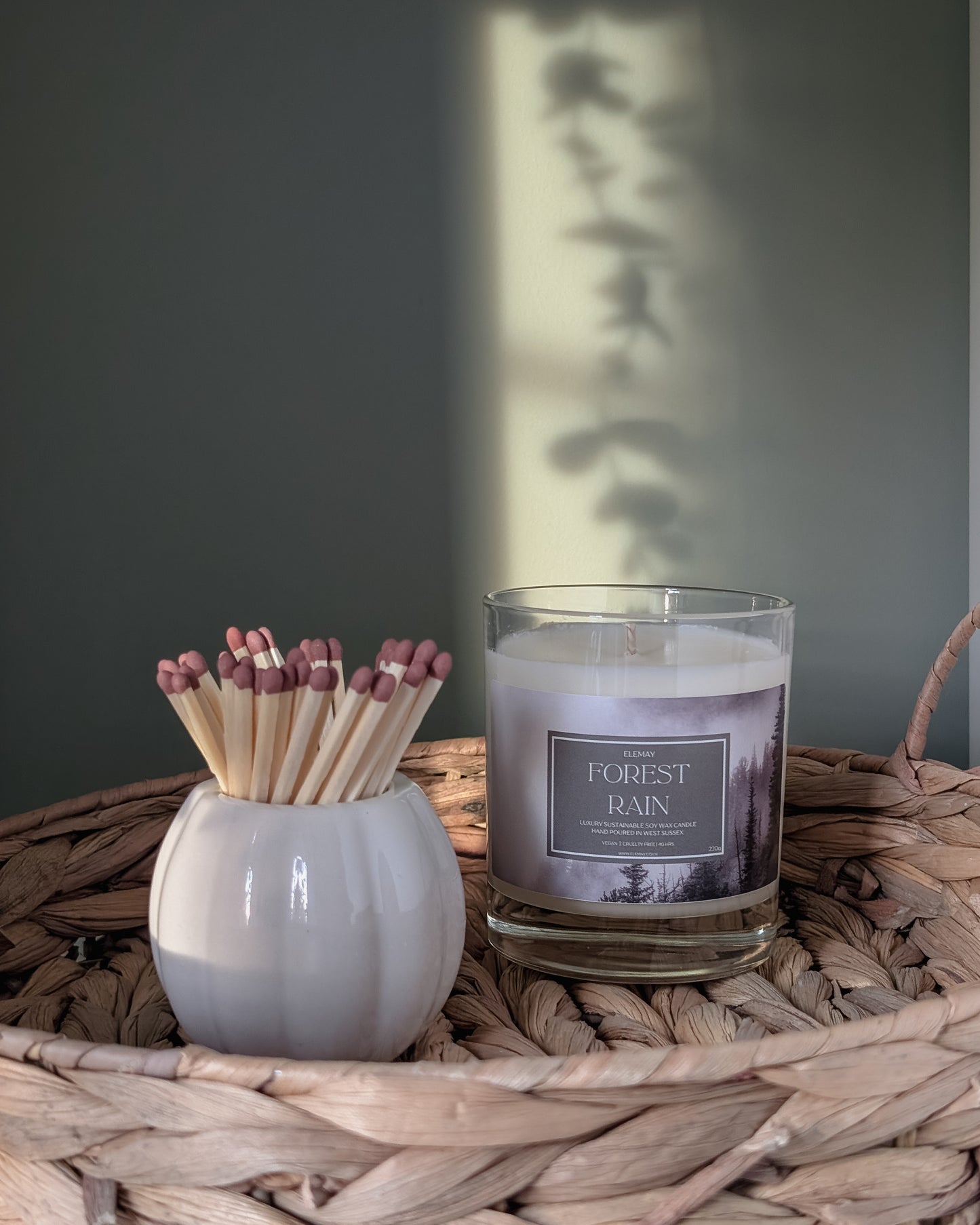 Forest Rain Candle