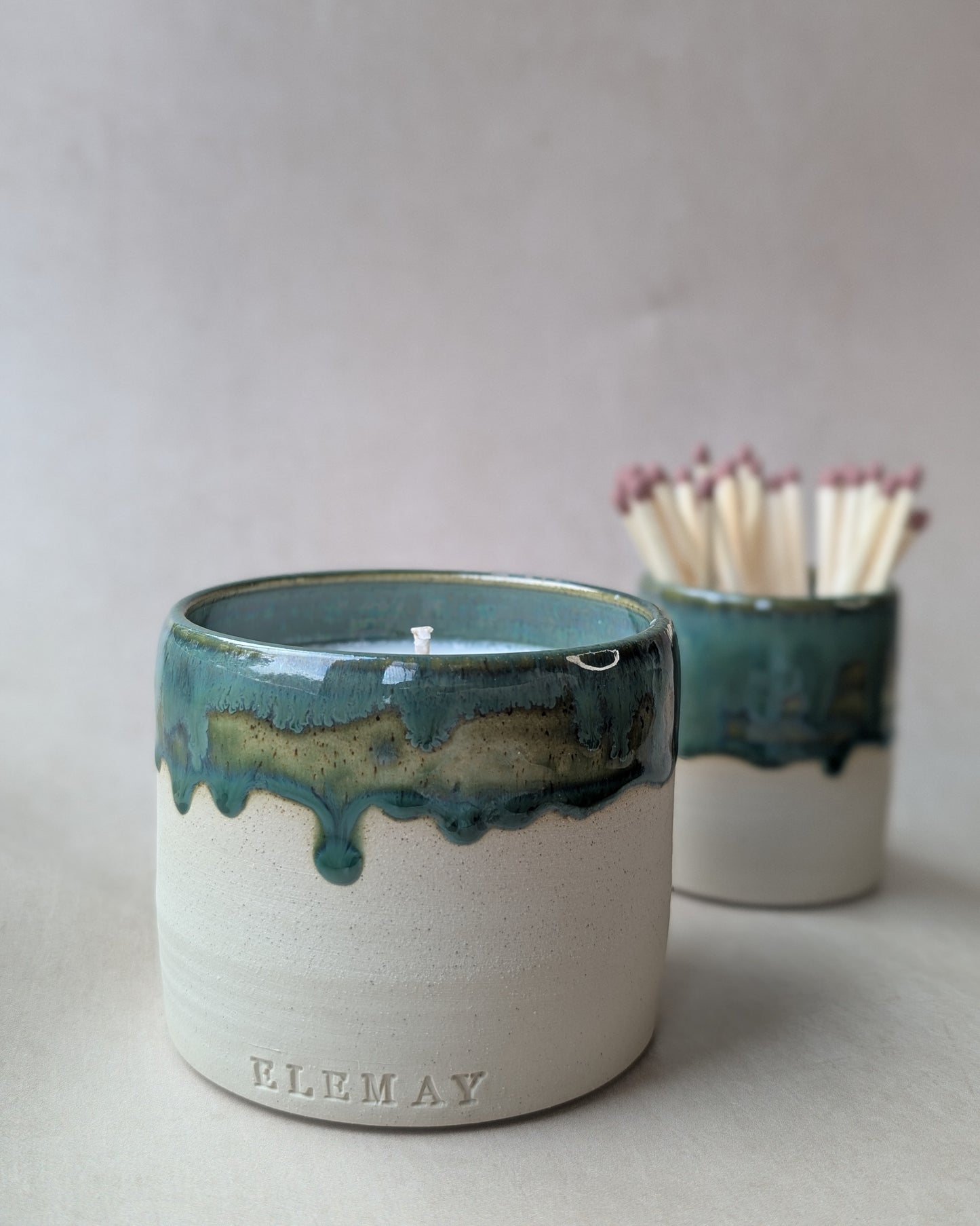 Forest Rain - Luxury Refillable Ceramic Candle