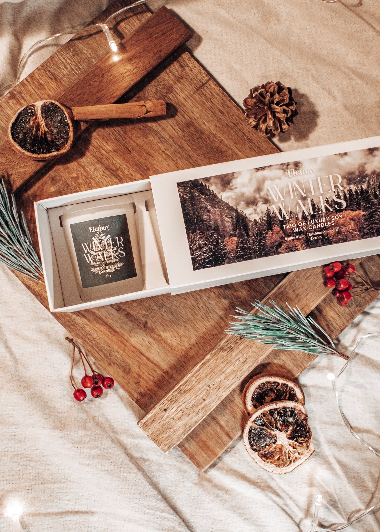 Winter Walks Mini Candle Gift Set