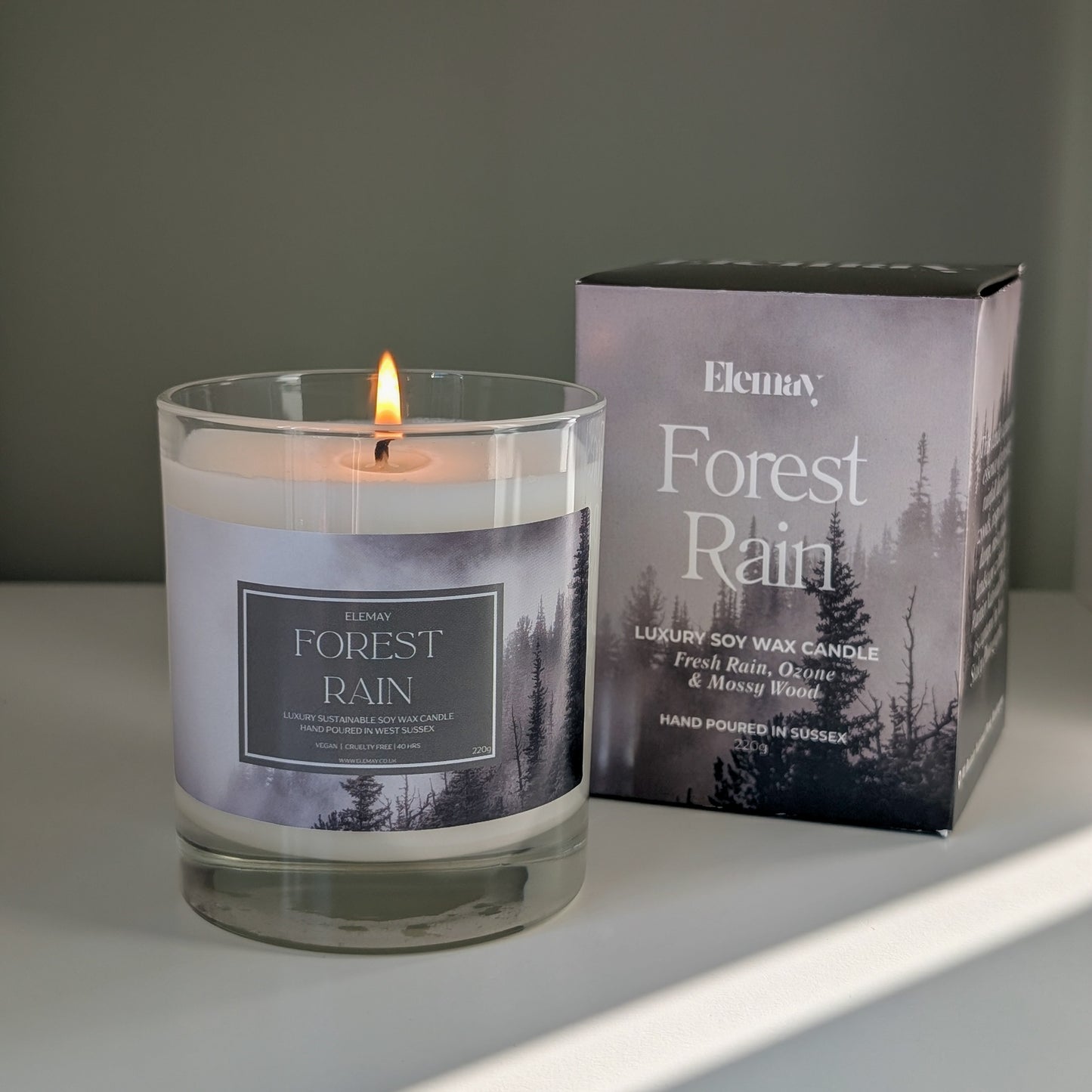 Forest Rain Candle