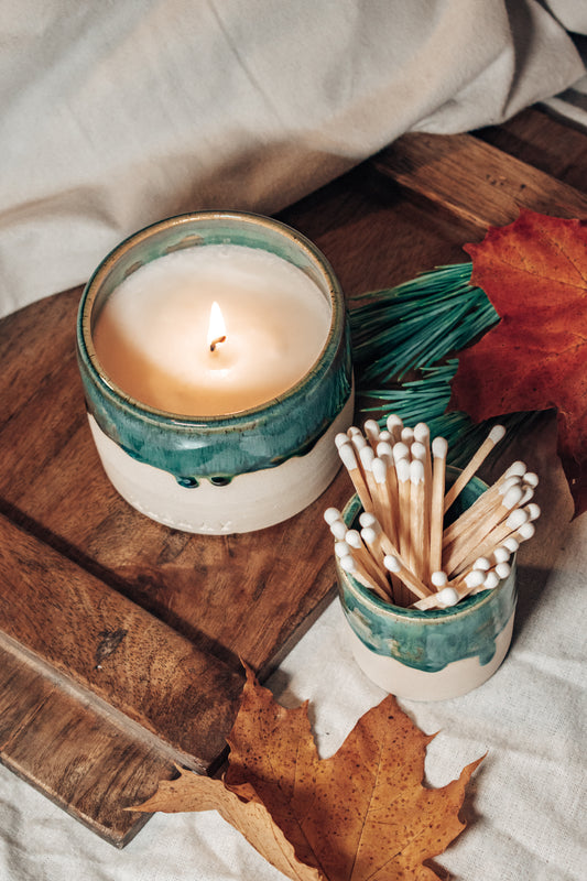Forest Rain - Luxury Refillable Ceramic Candle