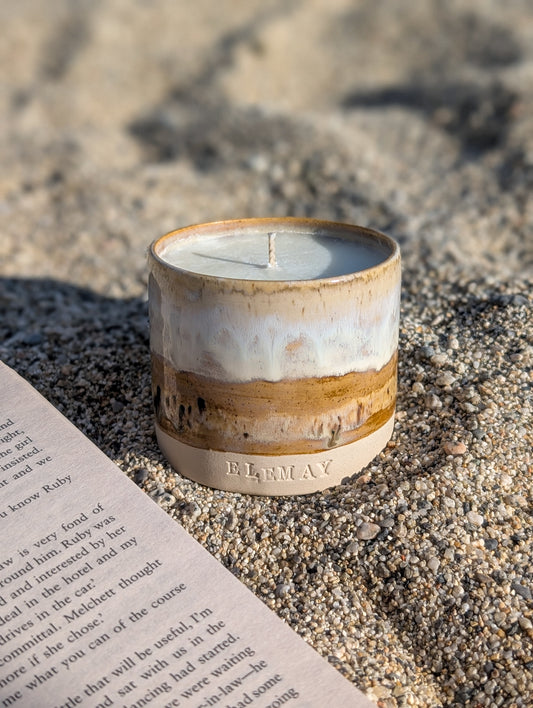Beach Walks - Luxury Refillable Ceramic Candle