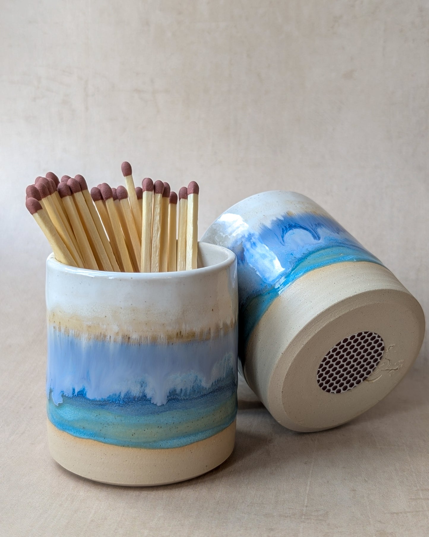 Ceramic Match Pots