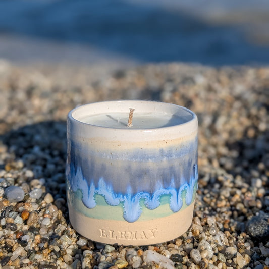 Ocean Breeze - Luxury Refillable Ceramic Candle