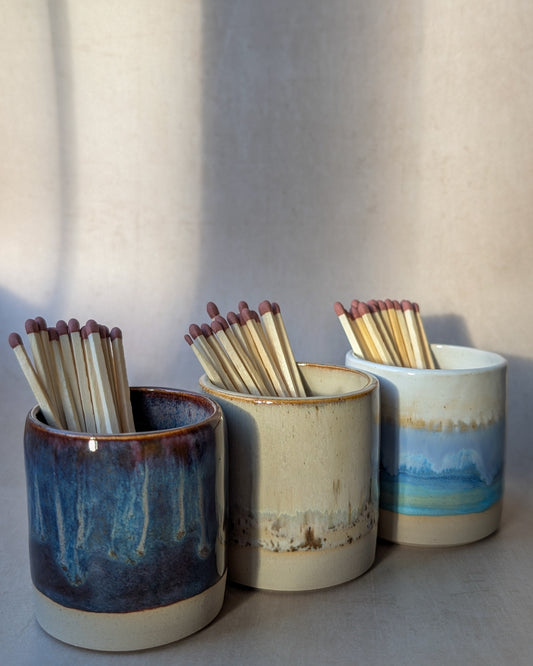 Ceramic Match Pots