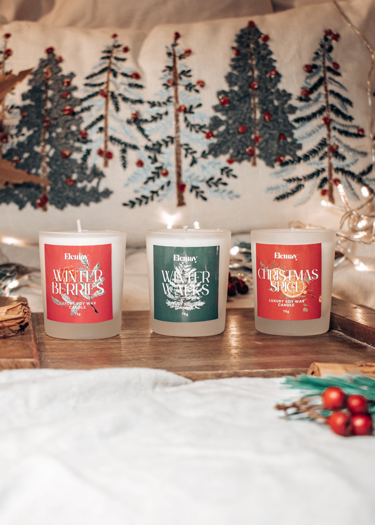 Winter Walks Mini Candle Gift Set