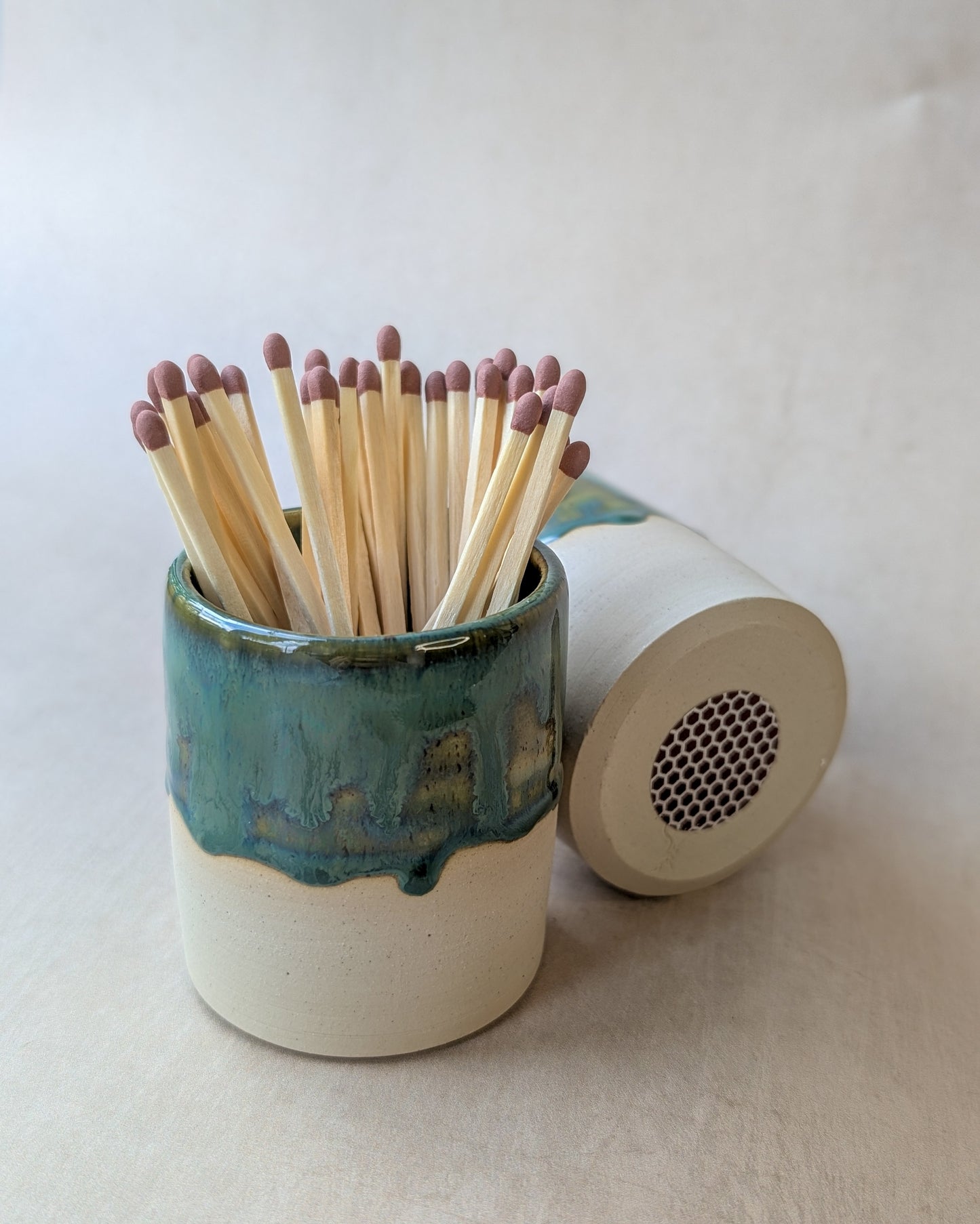Ceramic Match Pots